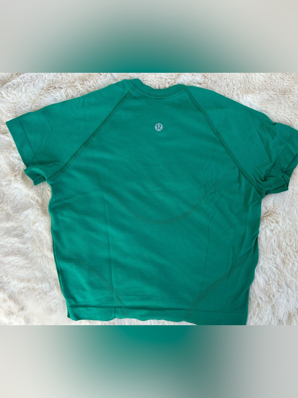 NWOT Lululemon Swiftly Crop Tech 2.0 Cascadia Green - Picture 3 of 3